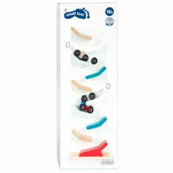 Small Foot - Houten Autobaan Toren met Auto's, 3dlg.