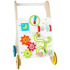 Small Foot - Houten Baby Walker Loopwagen Kleurrijk