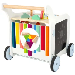 Small Foot - Houten Baby Walker Loopwagen Bloemen