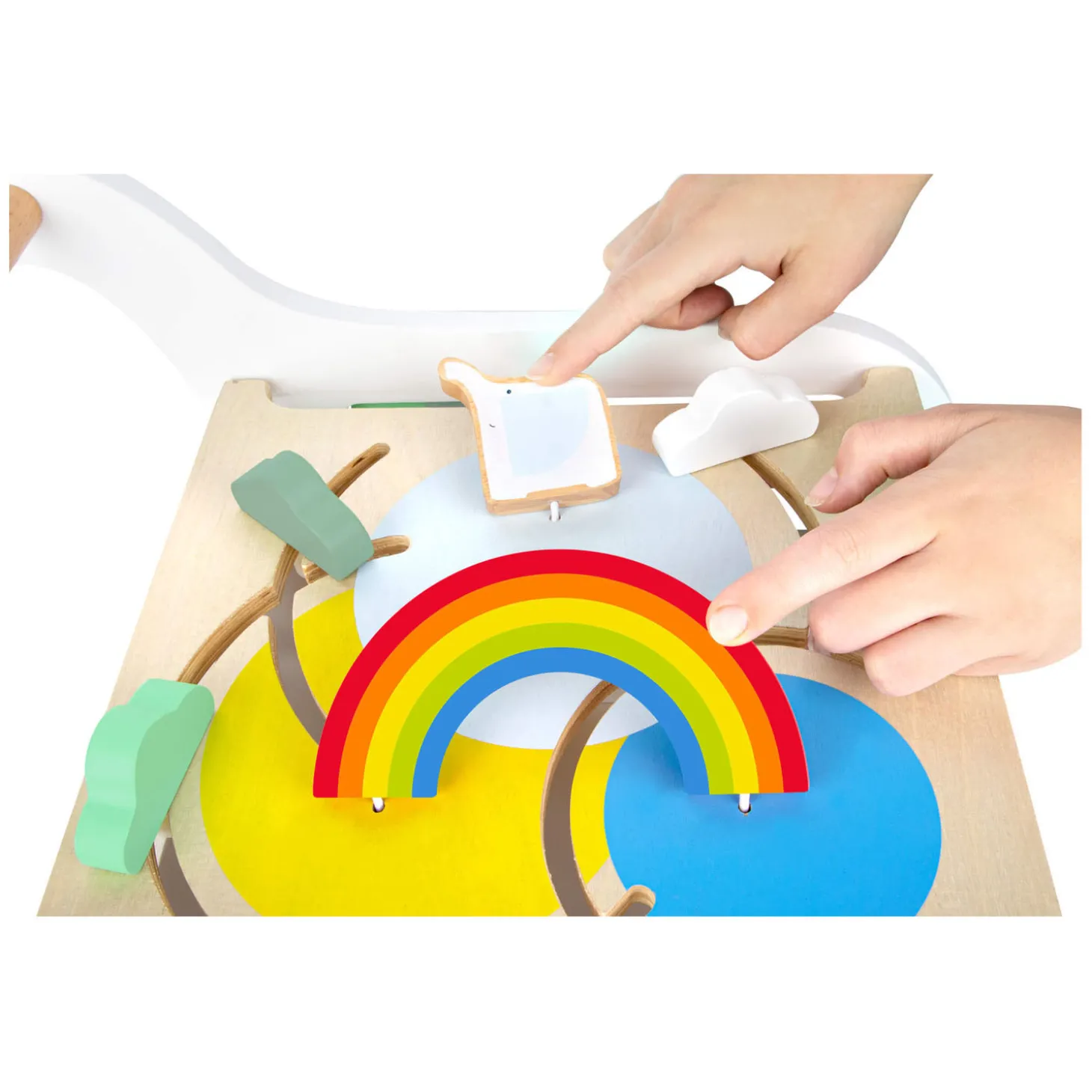 Small Foot - Houten Baby Walker Loopwagen Bloemen