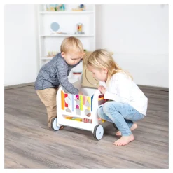 Small Foot - Houten Baby Walker Loopwagen Bloemen