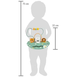 Small Foot - Houten Balans Motoriekspiraal  Safari