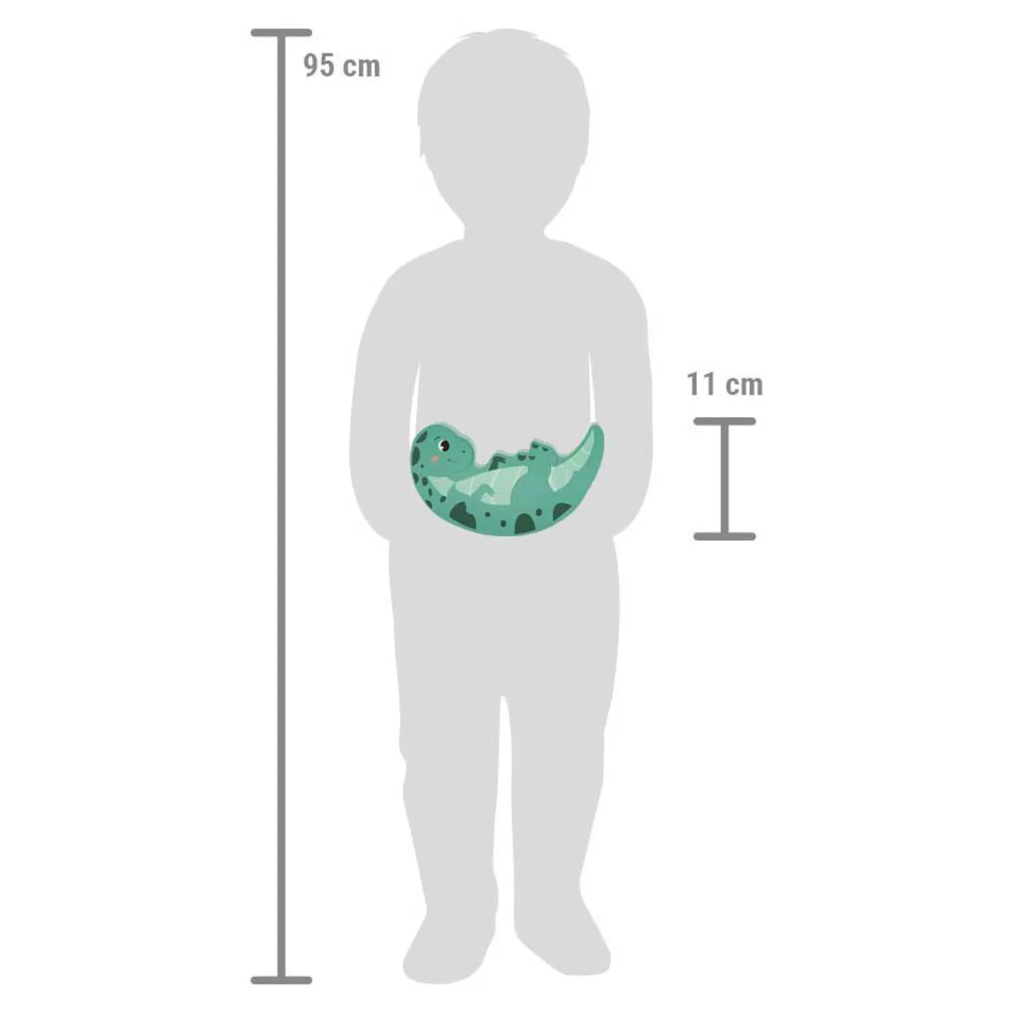 Small Foot - Houten Balansspel Dino, 14dlg.