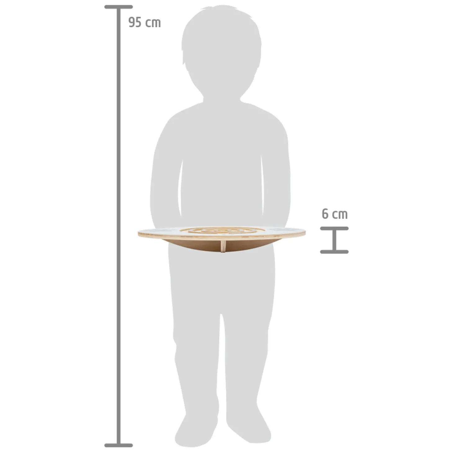 Small Foot - Houten Balansbord Sky Paw, 3dlg.