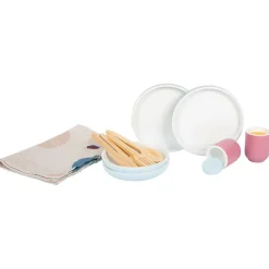 Small Foot - Houten Bestekset met Placemats, 18dlg.