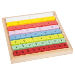 Small Foot  -  Houten Blokjes met Breuken