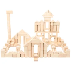 Small Foot - Houten Bouwblokken Natuurlijk, 200dlg.