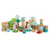 Small Foot - Houten Bouwblokken Jungle Friends FSC - 50dlg.