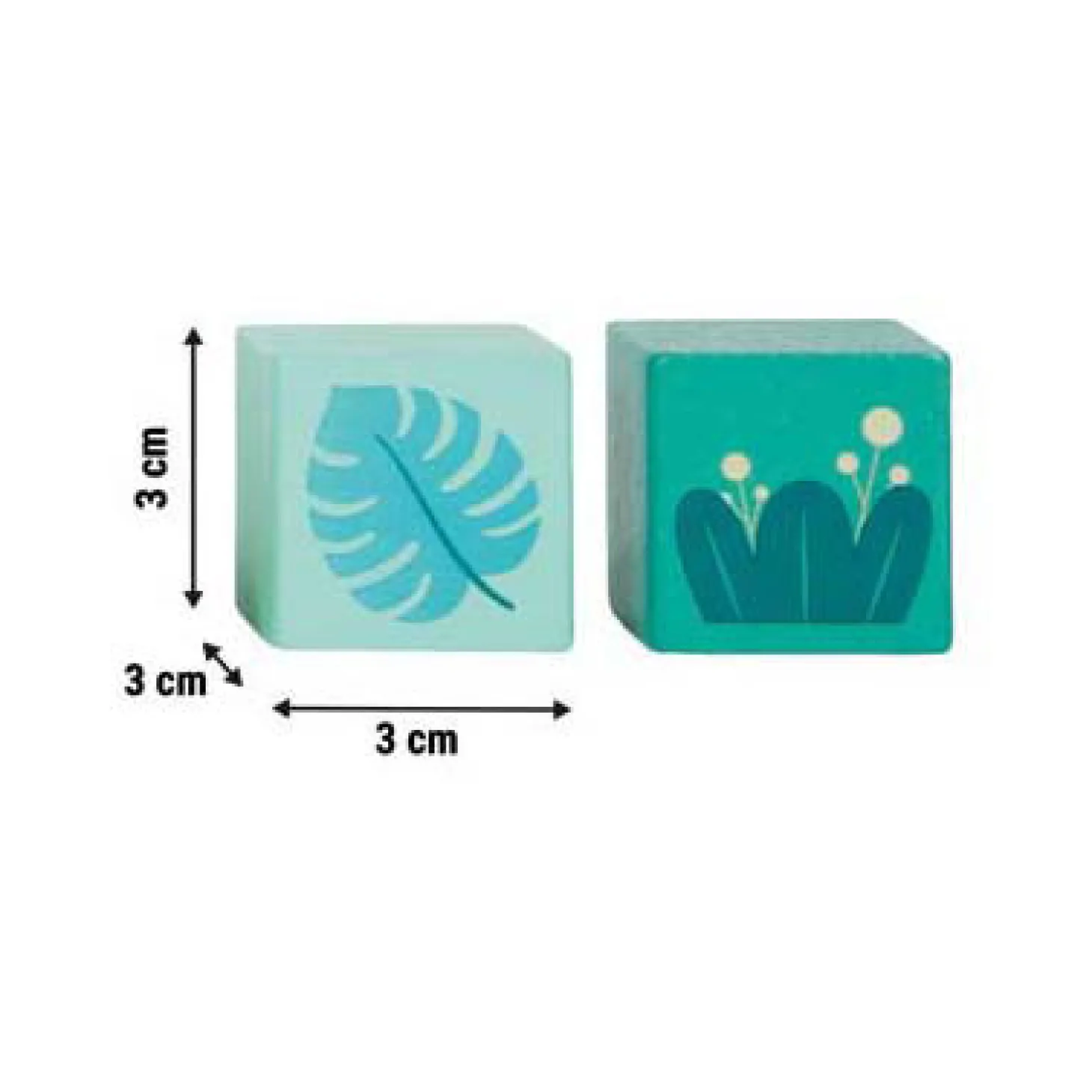 Small Foot - Houten Bouwblokken Jungle Friends FSC - 50dlg.