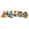 Small Foot - Houten Bouwblokken Dino, 50dlg.