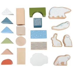 Small Foot - Houten Bouwblokken Arctic, 20dlg.