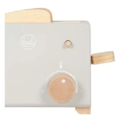 Small Foot - Houten Broodrooster Set Grijs 