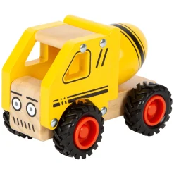 Small Foot - Houten Cementvrachtwagen Geel