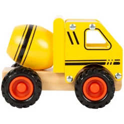 Small Foot - Houten Cementvrachtwagen Geel