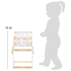 Small Foot - Houten Combi Poppenstoel Little Button
