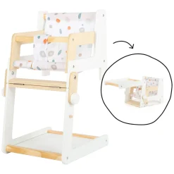 Small Foot - Houten Combi Poppenstoel Little Button