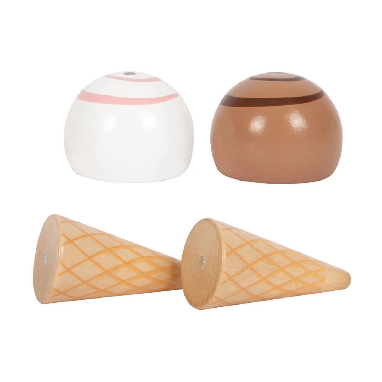 Small Foot - Houten Compacte Ijskraam Fresh, 6dlg.