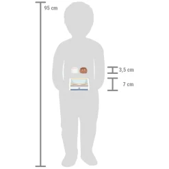 Small Foot - Houten Compacte Ijskraam Fresh, 6dlg.