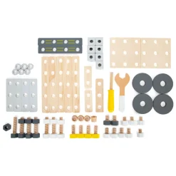 Small Foot  -  Houten Constructieset Miniwob, 67dlg.