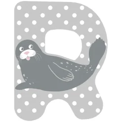 Small Foot - Houten Dieren Kinderletter - R