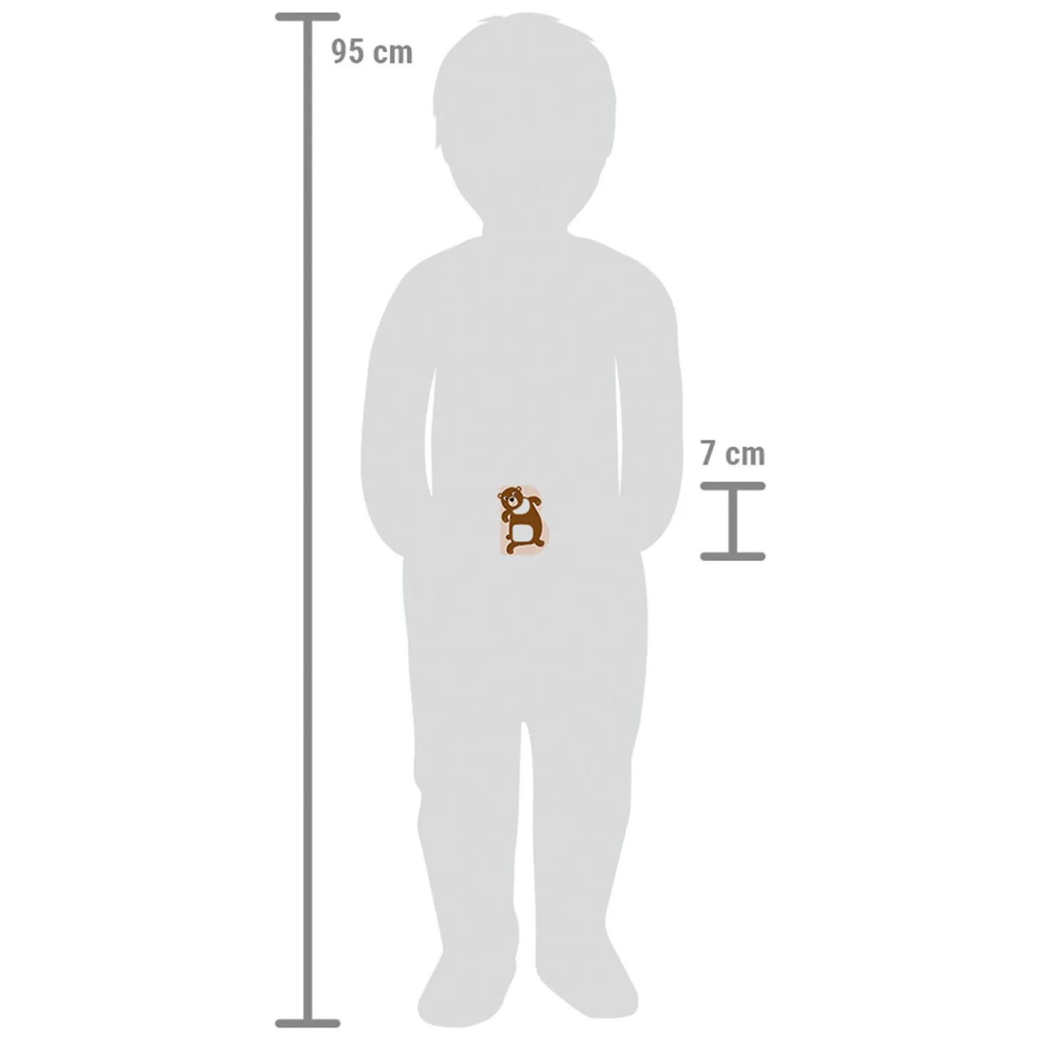 Small Foot - Houten Dieren Kinderletter - B