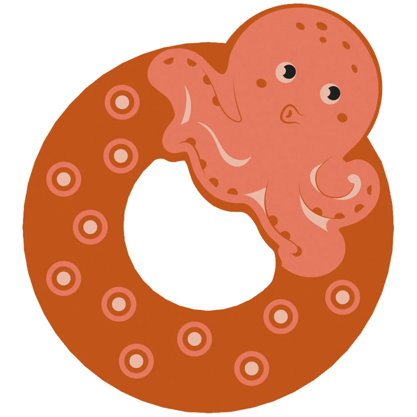 Small Foot - Houten Dieren Kinderletter - O