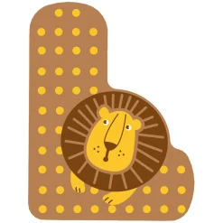 Small Foot - Houten Dieren Kinderletter - L