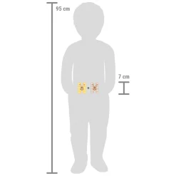 Small Foot - Houten Dieren Kinderletter - H