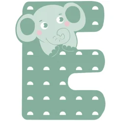 Small Foot - Houten Dieren Kinderletter - E