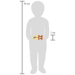 Small Foot - Houten Dieren Kinderletter - M