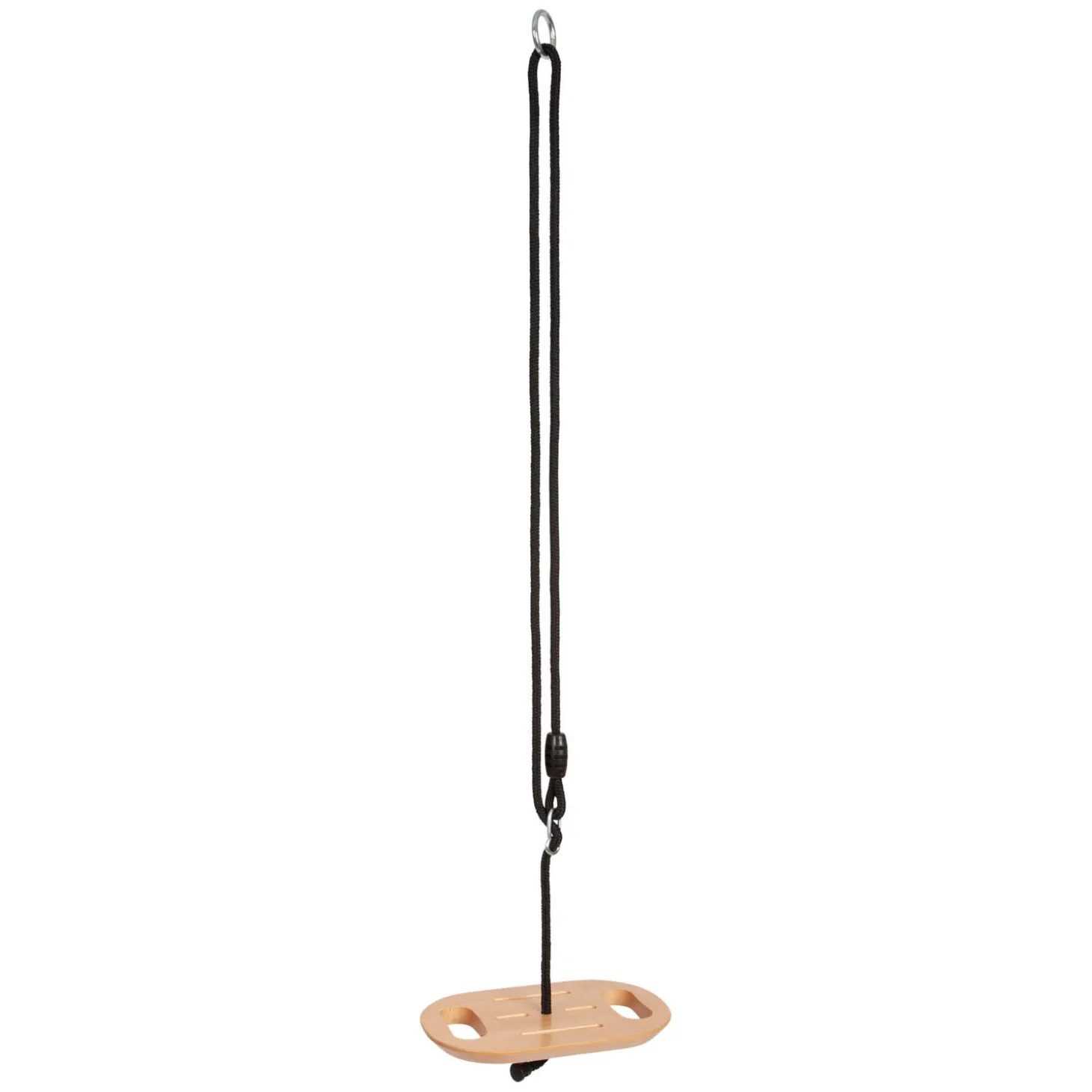 Small Foot - Houten Disc Schommel met Handgrepen Black Line