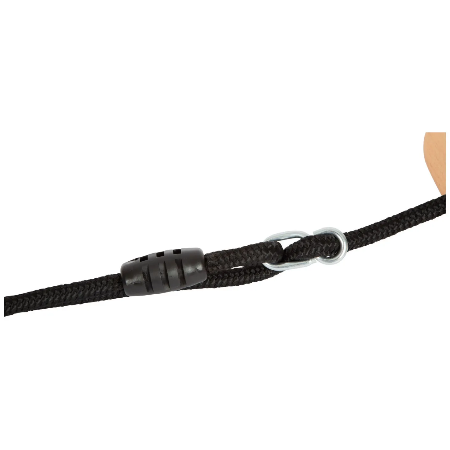 Small Foot - Houten Disc Schommel met Handgrepen Black Line