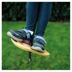 Small Foot - Houten Disc Schommel met Handgrepen Black Line