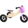 Small Foot  -  Houten Driewieler en Loopfiets 2in1 Maxi Roze