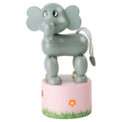 Small Foot - Houten Drukfiguur Wilde Dieren, Set van 6