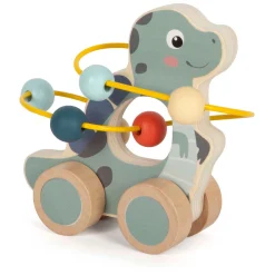 Small Foot - Houten Duwfiguur Motoriekspiraal Dino