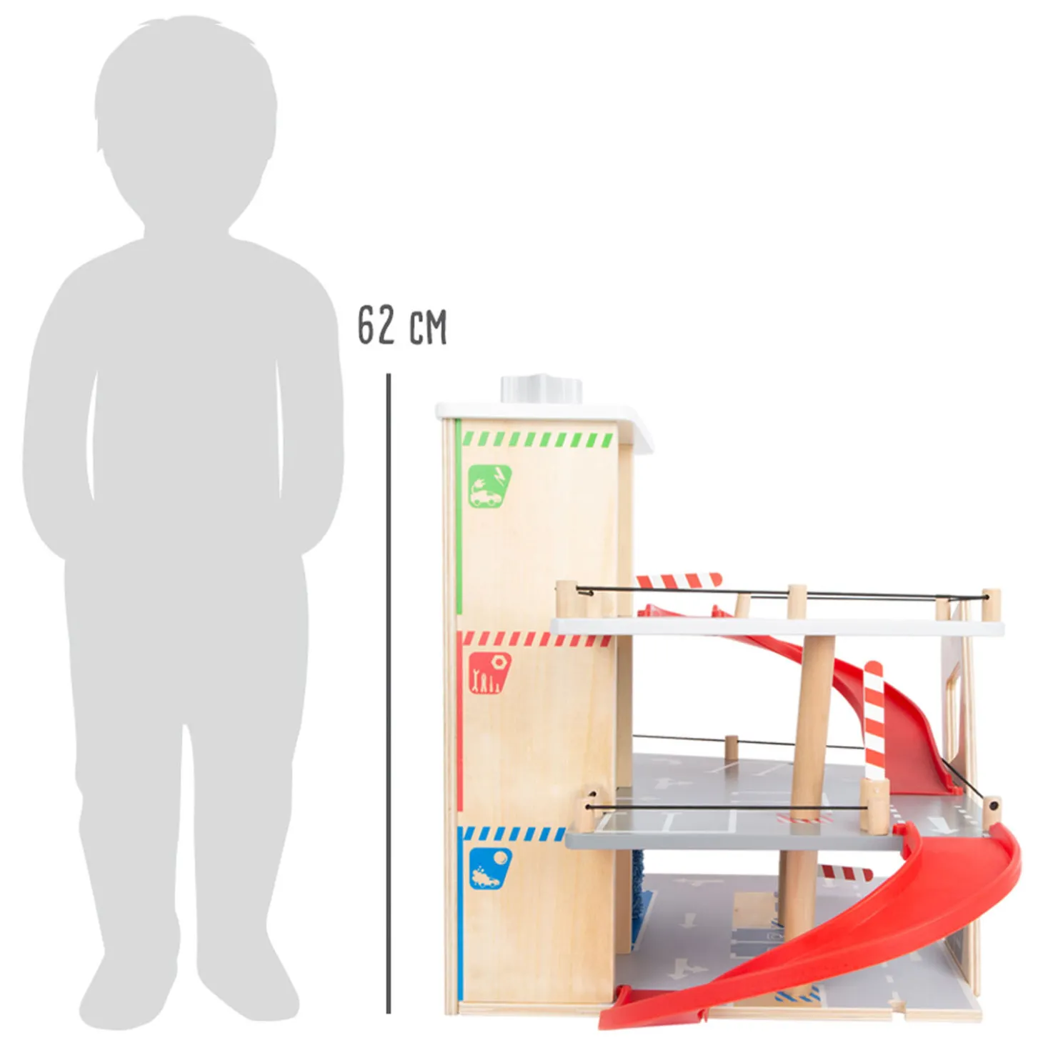 Small Foot - Houten Garage met Wasstraat
