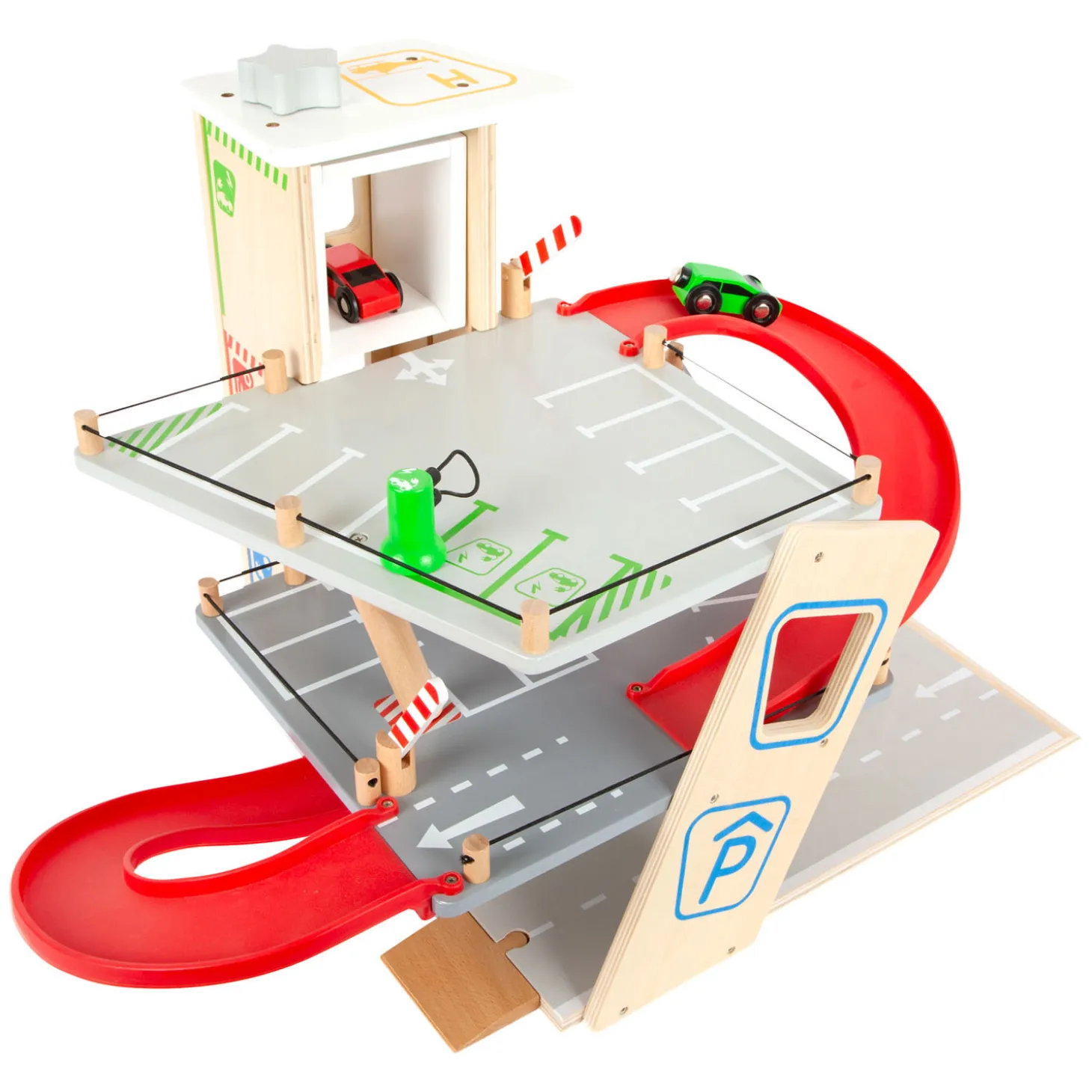 Small Foot - Houten Garage met Wasstraat