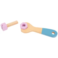 Small Foot - Houten Gereedschapskoffer Nordic, 43dlg.