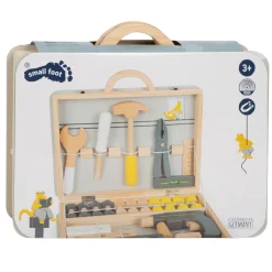 Small Foot - Houten Gereedschapskoffer Miniwob, 44dlg,