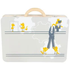 Small Foot - Houten Gereedschapskoffer Miniwob, 44dlg,