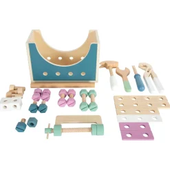 Small Foot - Houten Gereedschapskist Nordic 2in1, 28dlg.