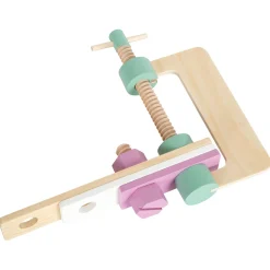 Small Foot - Houten Gereedschapskist Nordic 2in1, 28dlg.