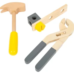 Small Foot  -  Houten Gereedschapskist 2in1, 28dlg.