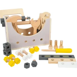 Small Foot  -  Houten Gereedschapskist 2in1, 28dlg.