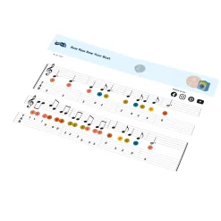 Small Foot - Houten Gitaar Groovy Beats, 63cm