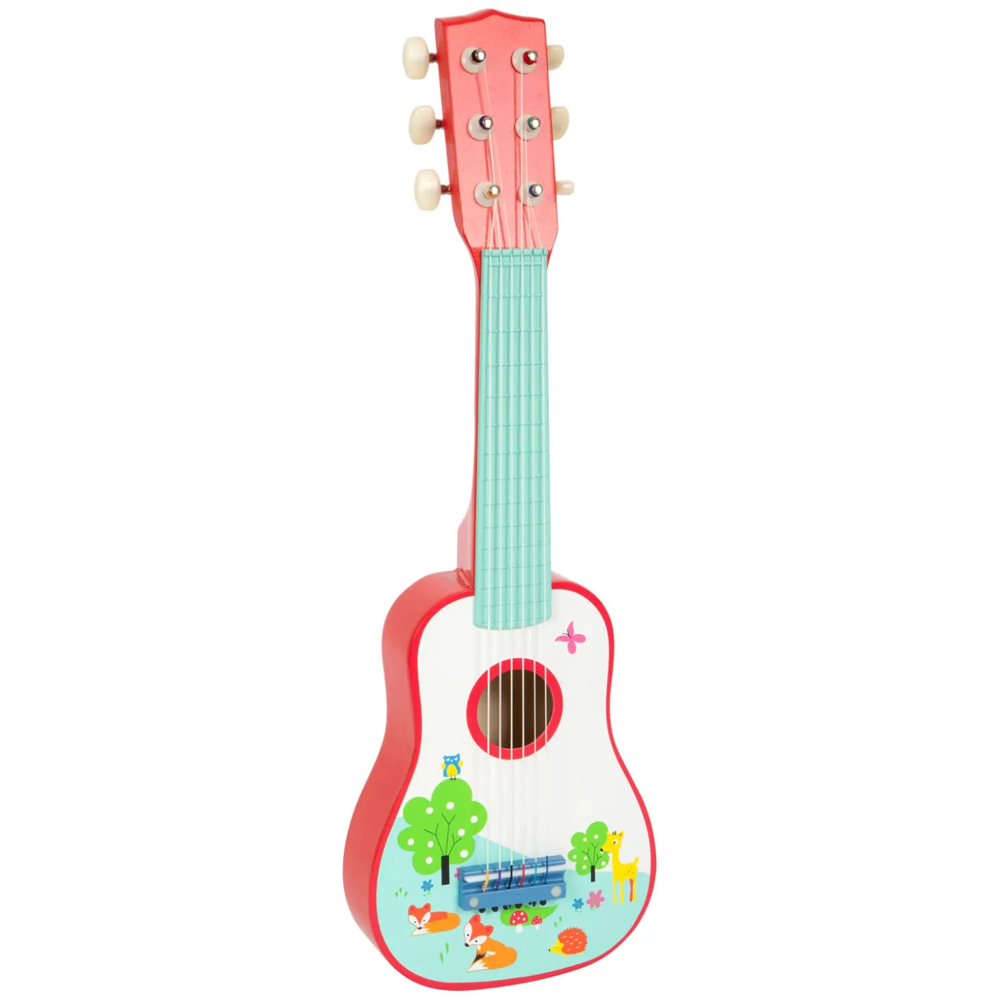 Small Foot - Houten Gitaar Kleine Vos, 53cm
