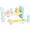 Small Foot - Houten Hamerbank Pastel, 8dlg.