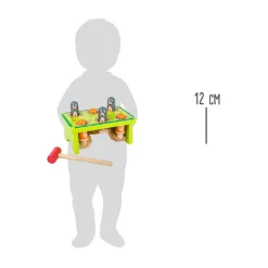 Small Foot - Houten Hamerbank Mollen