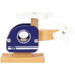 Small Foot - Houten Helikopter Blauw